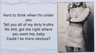 Ariana Grande  obvious  Lyrics [upl. by Albina224]