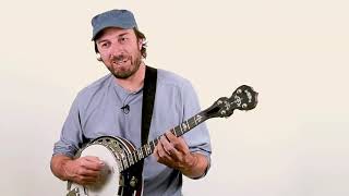 Tenor Banjo Lesson  Basic Strumming Patterns [upl. by Allrud379]