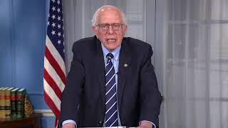 Sen Sanders Responds to Trumps Congressional Address [upl. by Silvie]