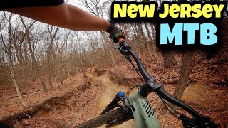 Allaire State Park Single Track  Mountain Biking in New Jersey [upl. by Airotahs]