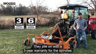 Woods® RD990X Finish Mower  Unique Features [upl. by Anemaj]