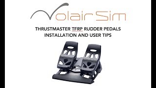 Thrustmaster TFRP Rudder Pedals Review [upl. by Leodora]