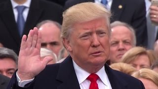 Trump Takes Oath of Office  ABC News [upl. by Dorren]