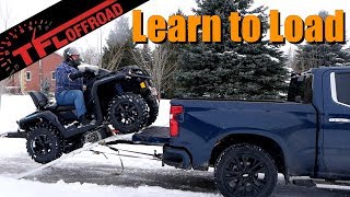 Heres How to Load an ATV Into Your Truck Without Crashing [upl. by Adnima173]