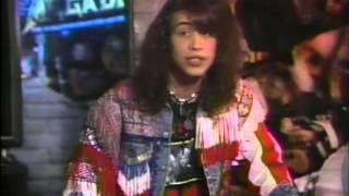 Jake E Lee jamming Ray Gillen interview [upl. by Esirrehc]