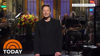 Elon Musk Reveals He Has Asperger’s Syndrome On SNL  TODAY [upl. by Ocsisnarf]