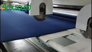 Production Process of PET Acoustic panel [upl. by Sualakcin]