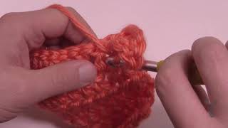 Crochet Treble Front Post  Trfp  BEGINNER [upl. by Ynnor]