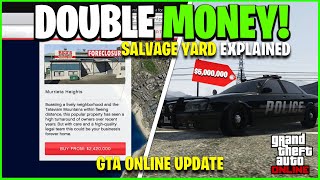 NEW GTA ONLINE DLC  All NEW Content Cop Cars Double Money New Business amp Discounts [upl. by Neelloj]