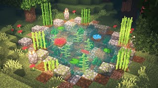 Minecraft  How to Build a Pond [upl. by Nylikcaj]