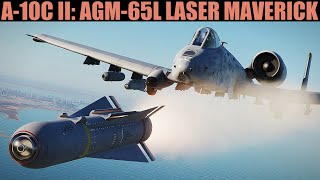 A10C II Tank Killer AGM65L Laser Maverick Tutorial  DCS WORLD [upl. by Finbar]