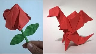 ¡FIGURAS DE PAPEL QUE NUNCA HABIAS VISTO  Origami [upl. by Nnylrefinnej]