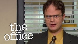 Dwight Punches Michael  The Office US [upl. by Goth]