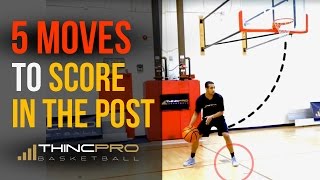 Top 5 Basketball Post Moves Centers and Power Forwards  Become UNSTOPPABLE and Get Easy Buckets [upl. by Aihtiekal993]