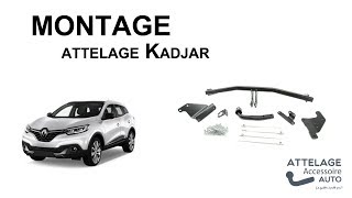 Montage Attelage Kadjar [upl. by Ahsikel]