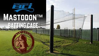 Mastodon™️ Batting Cage  Batting Cages Inc [upl. by Biggs]