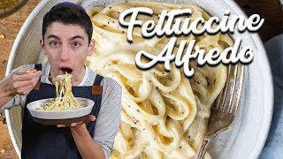 WORLDS CREAMIEST FETTUCCINE ALFREDO  Eitan Bernath [upl. by Veradia984]