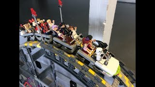 Montagnes Russes En Lego Lego roller coaster [upl. by Kania955]