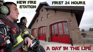 First 24 Hours in a New Fire Station  A Day in the Life [upl. by Ynetsed]