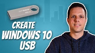 How to create a Windows 10 Installation USB [upl. by Anielram]