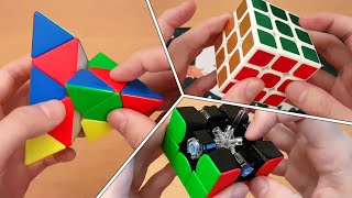 GAN Pyraminx  GAN 11 M Pro  Special Holiday Cube Unboxing  SpeedCubeShopcom [upl. by Eira]