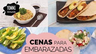 Cenas saludables para embarazadas [upl. by Brianna]