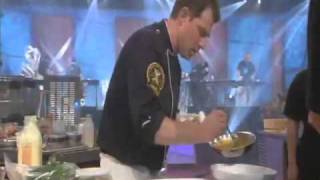 Okamoto Studio on Iron Chef America Flay v Morimoto [upl. by Ilrac]