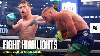 HIGHLIGHTS  Canelo Alvarez vs Billy Joe Saunders [upl. by Haven]