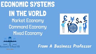 Economic Systems in the World  International Business  From A Business Professor [upl. by Dyrraj]