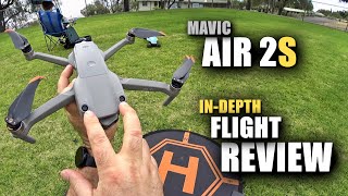 DJI Mavic AIR 2S Flight Test Review INDEPTH  How Good is it BONUS CRASHING amp RAIN Resistance [upl. by Ellened763]