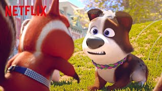 Squirrel Scuffle at the Dog Park  Dog Gone Trouble  Netflix After School [upl. by Lombardi]