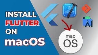 How to Install Flutter on macOS 2022 Install Xcode Android Studio [upl. by Nabe]