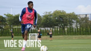 The Rise of Alphonso Davies The 16 Project [upl. by Melvena]