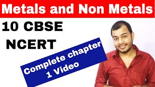 METALS and NON METALS 10 CBSE CHEMISTRY CHAPTER 3 Compilation Of All of My Videos  CBSE Class 10 [upl. by Emyam806]