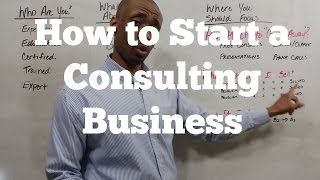 How to Start A Consulting Business [upl. by Nolyarb676]