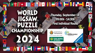 03 WORLD JIGSAW PUZZLE CHAMPIONSHIP 2024  First Individual Round [upl. by Coward193]