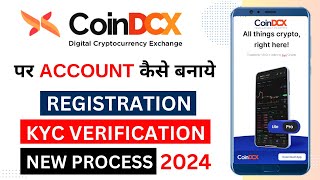 Coindcx Account Registration amp Kyc Verification Kaise Kare  How To Open Coindcx Account [upl. by Airdnek]