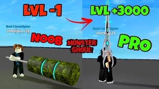 Monster Ghoul Timelapse Leveling Guide CCG  Noob To Pro [upl. by Furlong]