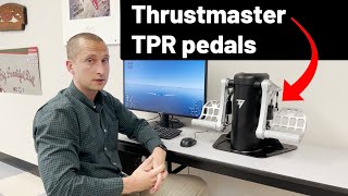 Thrustmaster TPR Rudder Pedals for flight simulators  Product PIREP [upl. by Finkelstein]