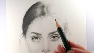 How to Draw HAIR  Step by Step  SKETCHBOOK Practice [upl. by Mohsen]