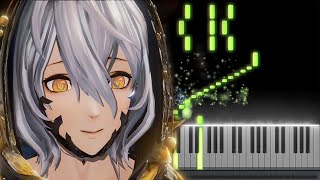 Memory of the Lost  Code Vein「コードヴェイン」 OST Piano Synthesia [upl. by Sirad]