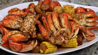 DUNGENESS Crab Boil  Seafood Boil Recipe [upl. by Enyr46]