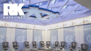 Inside the UNC TAR HEELS 34000000 BASKETBALL Facility  Royal Key [upl. by Nyletak]