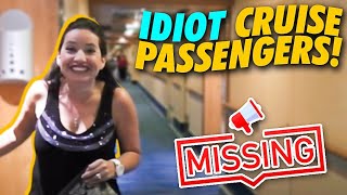 MISSING PASSENGERS ANNOUNCEMENT ON CARNIVAL CRUISE [upl. by Avirt]