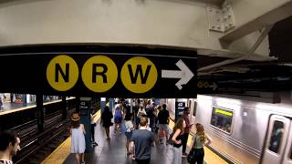 ⁴ᴷ The Busiest NYC Subway Station Times Square–42nd StreetPort Authority Bus Terminal [upl. by Ecyob223]