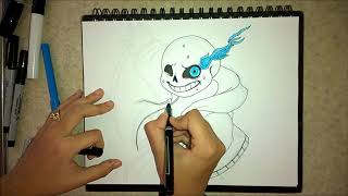 How to draw Sans general audiences [upl. by Aihn]