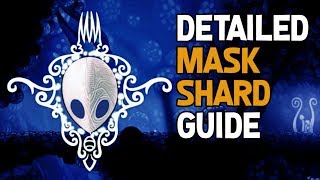 Hollow Knight All Mask Shards Locations Guide [upl. by Damali]