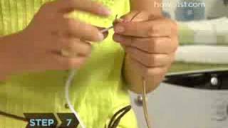 How to Rewire a Lamp [upl. by Ahsytal]