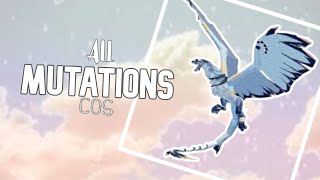 ALL MUTATIONS l Creatures of Sonaria [upl. by Ona86]