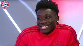 Alphonso Davies First Interview in German [upl. by Cilla217]